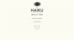 Desktop Screenshot of haiku-studio.com