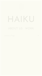 Mobile Screenshot of haiku-studio.com